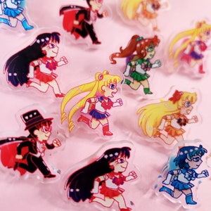 Alfinete de acrílico mágico Sailor Scout