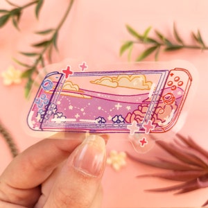 Clear Waterproof Aesthetic Switch Sticker