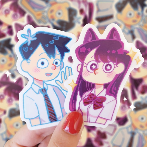 Komi Communicate Cute Vinyl Die-Cut Sticker