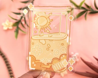 Clear Waterproof Aesthetic Gameboy Sticker