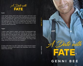 Signed Paperback | A Date with Fate by Genni Bee | Romance Novel | Signed Book