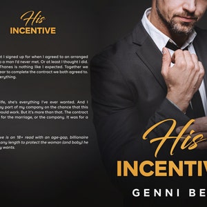 Signed Paperback | His Incentive by Genni Bee | Romance Novel | Signed Book