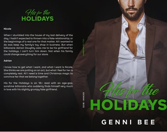 Signed Paperback | His for the Holidays by Genni Bee | Romance Novel | Signed Book