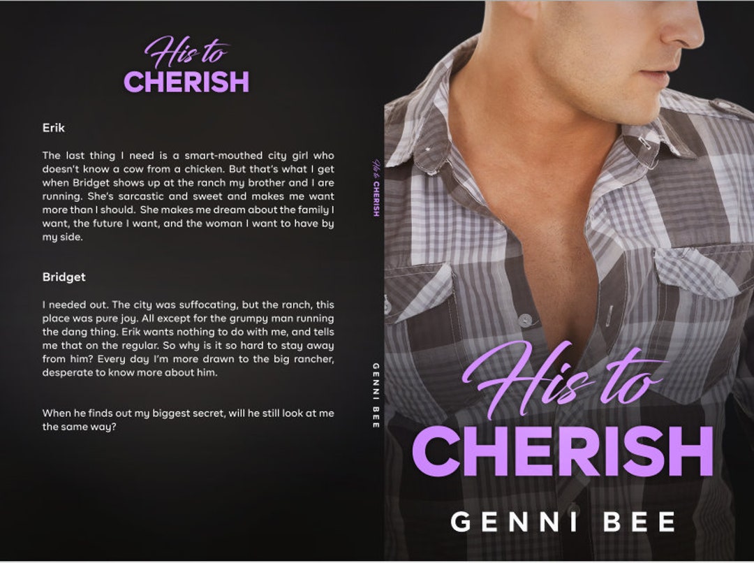 Novel　His　Paperback　Signed　Etsy　Bee　by　to　Genni　Cherish　Romance
