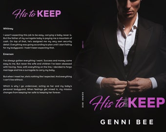 Signed Paperback | His to Keep by Genni Bee | Romance Novel | Signed Book