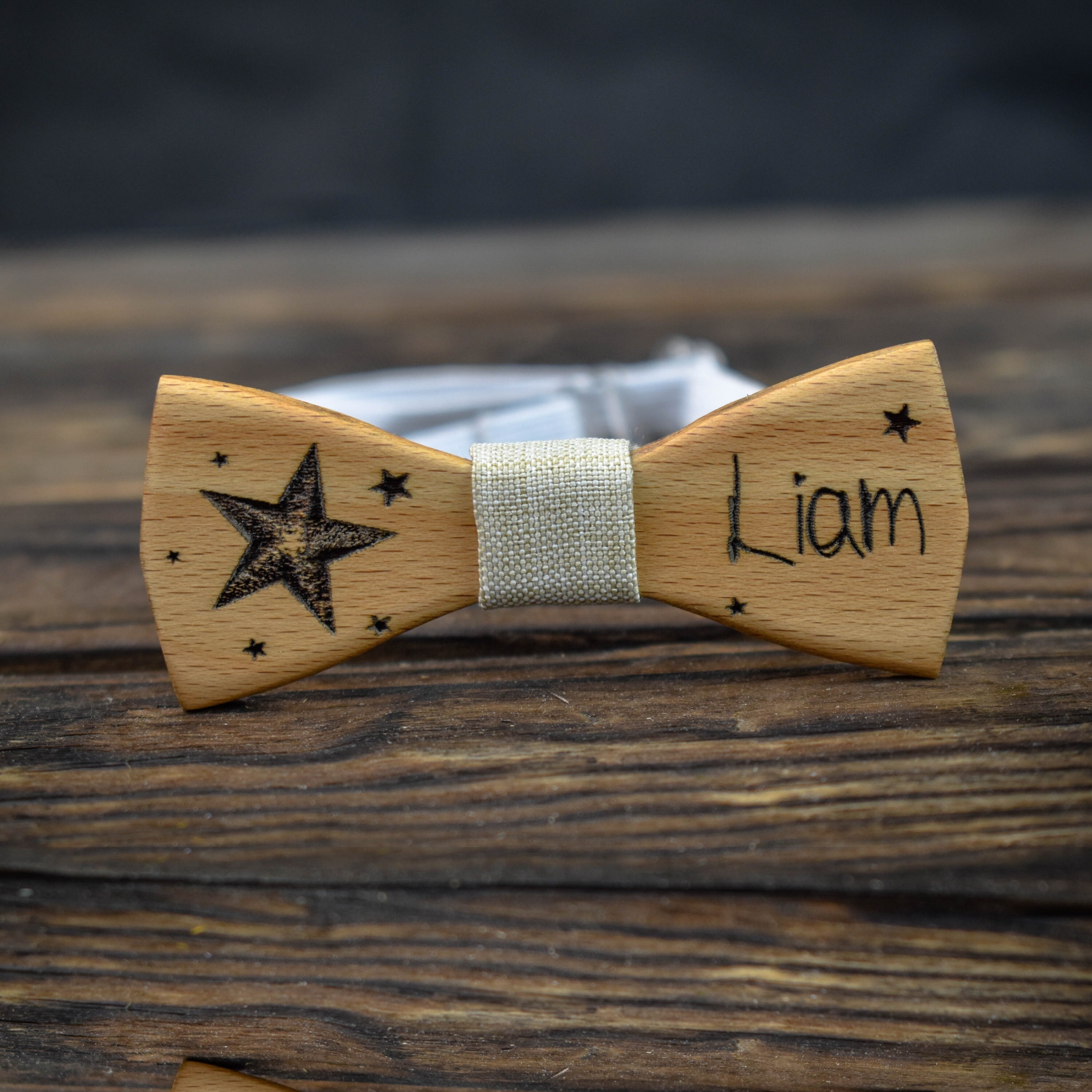 Noeud Papillon Enfant Noeud Papillon En Bois, Mode