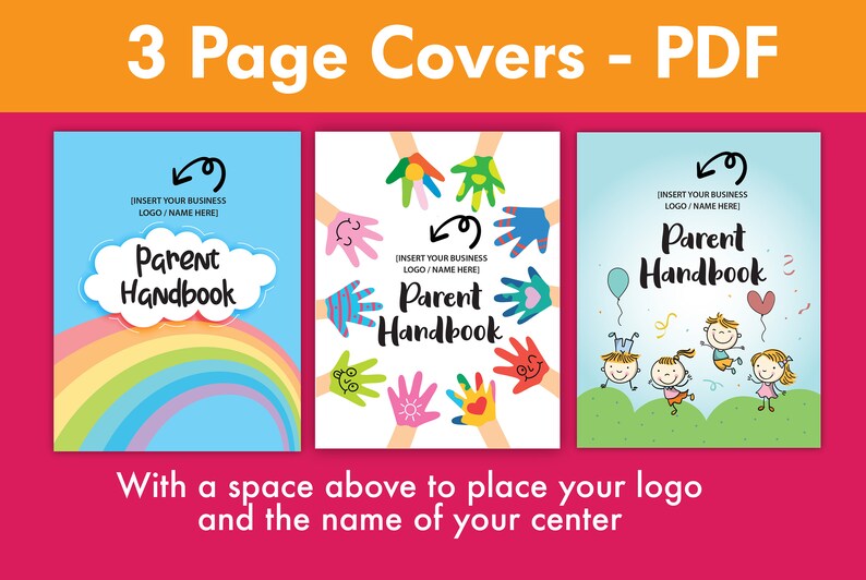 Daycare Parent Handbook Policies and Procedures Daycare Etsy UK