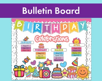 Ceiba Tree Lot De 2 Affiches D'anniversaire Sur Le Thème « Happy Birthday » D'eucalyptus Pour Salle De Classe - 43,2 X 55,9 Cm