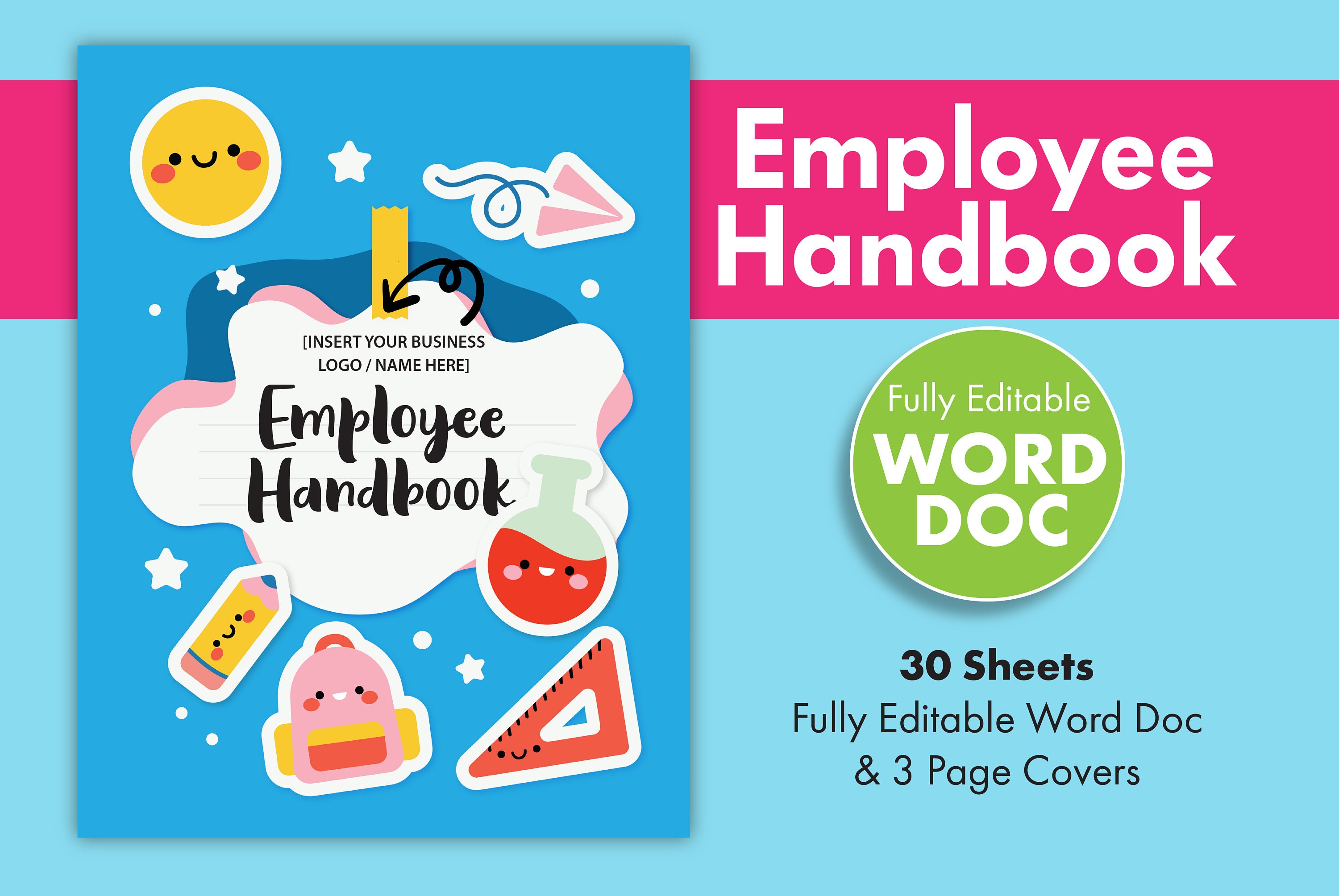 Employee Handbook, Policies and Procedures, Daycare Forms, Childcare ...