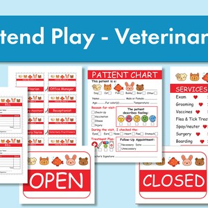 Fai finta di giocare al veterinario. Gioca con animali domestici, animali domestici, dottore, cane, gatto, asilo nido, assistenza all&#39;infanzia, stampabile, costume, per bambini, divertente, finto veterinario
