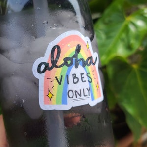 Aloha vibes sticker