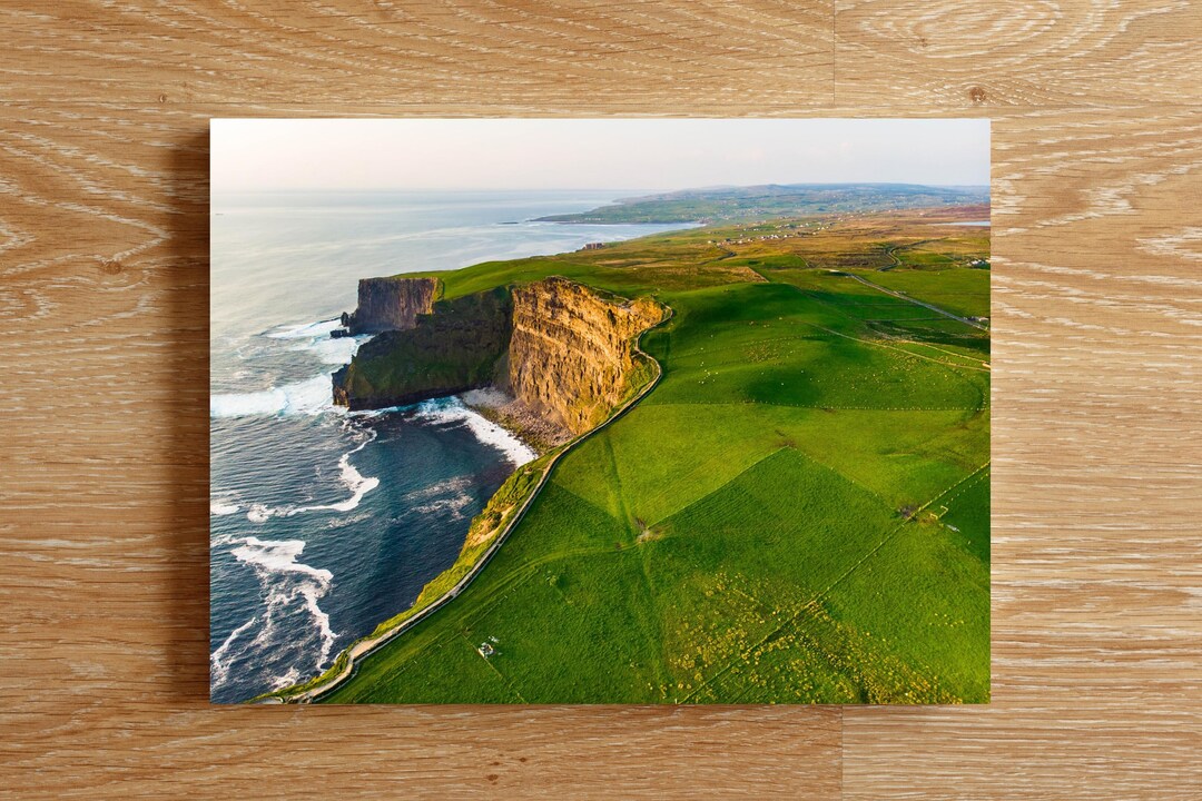 Cliffs of Moher in Ireland, Canvas Wall Art for Home by Artifully Made