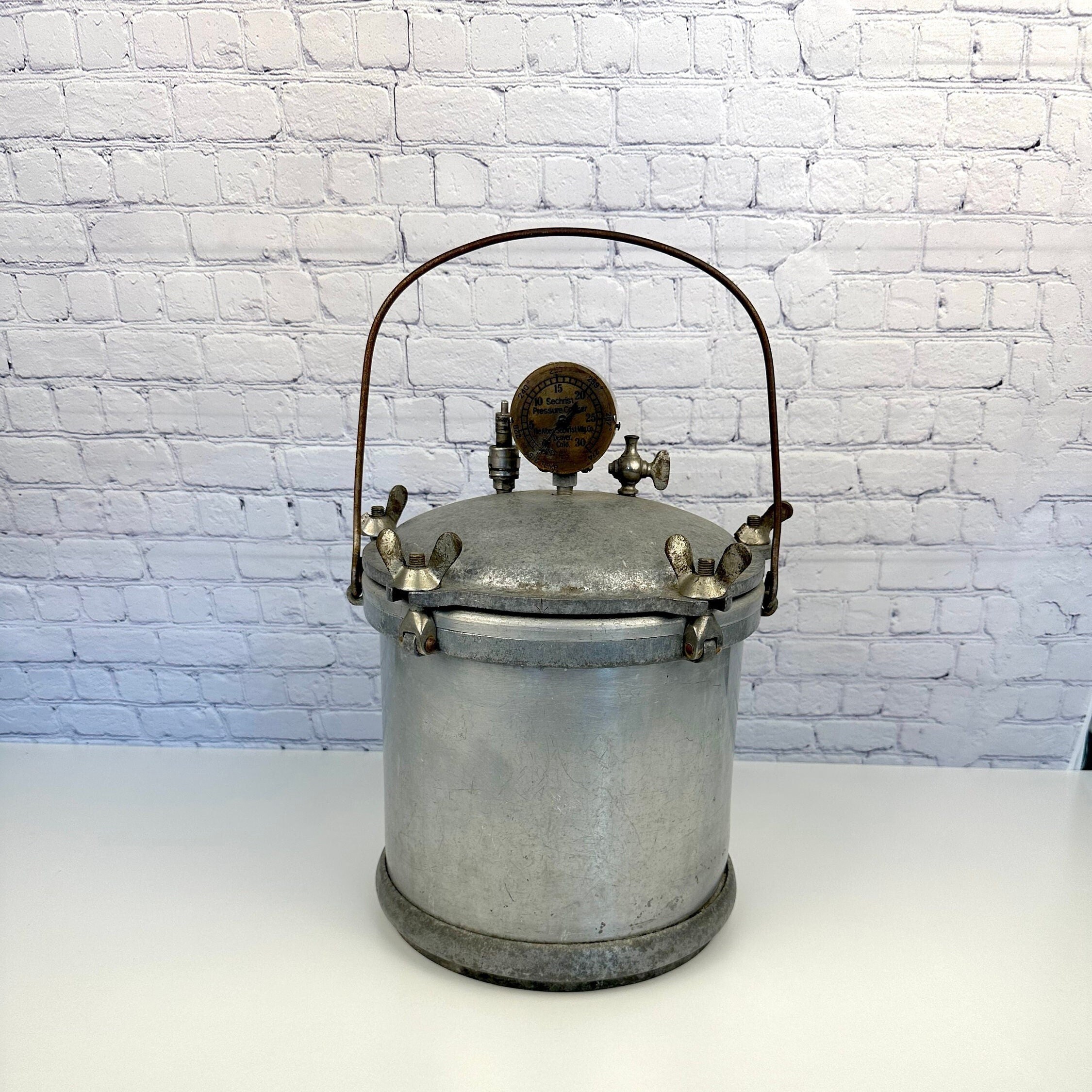 Antique pressure canner hotsell