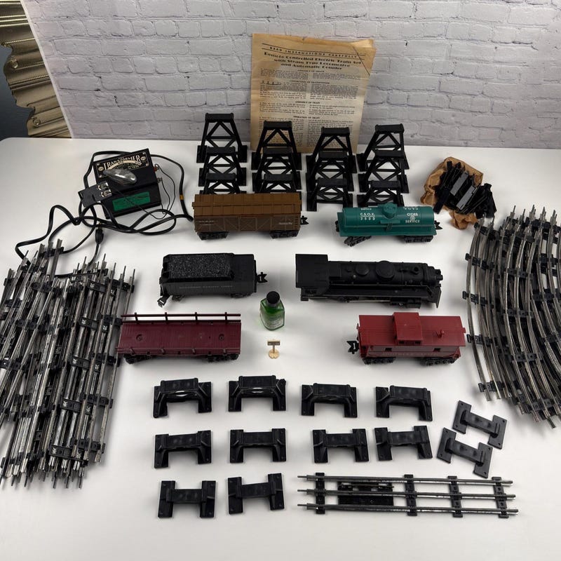 Model Train Set Digital Model Trains Marx - Etsy