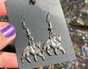 Wolf Earrings | Dog Earrings | Witchy Earrings