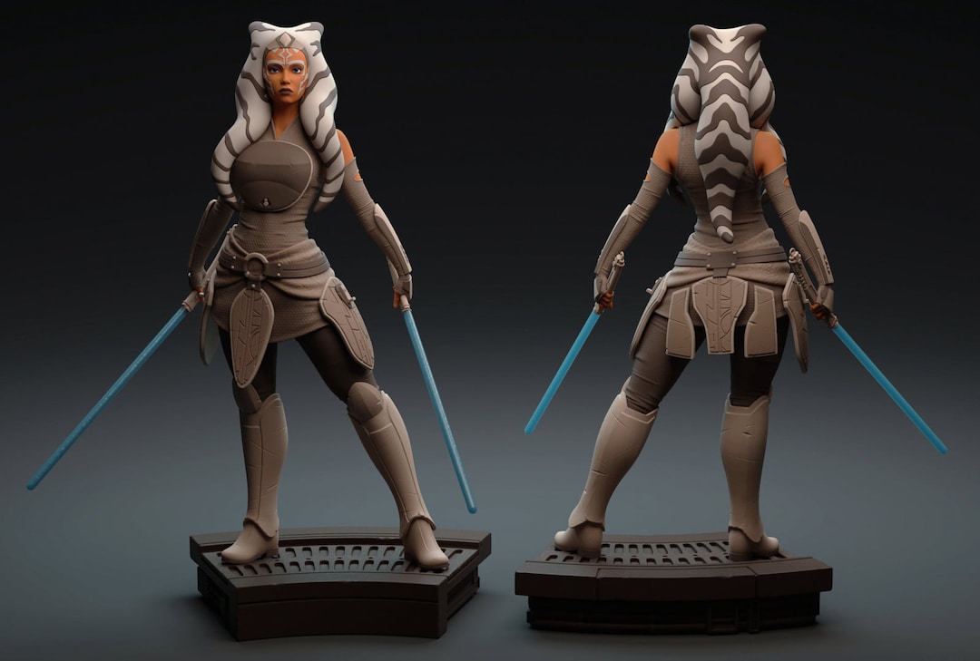Ahsoka Tano From Star Wars NSFW Option 3d Printed Custom Resin Figure