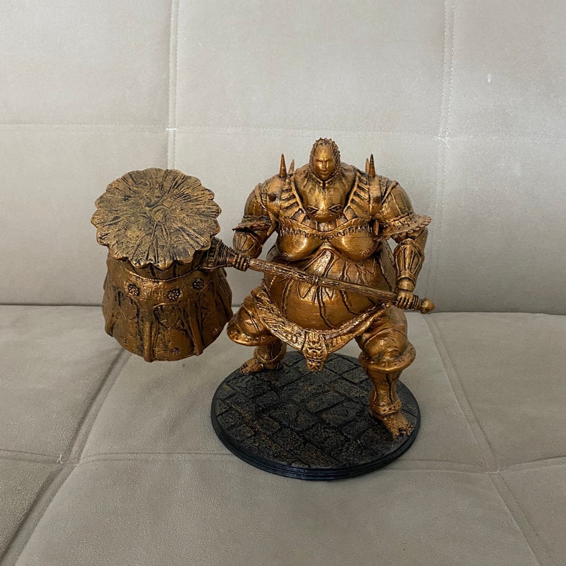 Executioner Smough Dark Souls 3 Smough Hand Painted Statue - Etsy