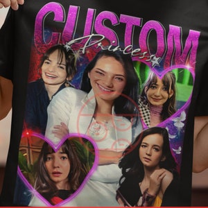 Custom Bootleg Rap Tee, custom bootleg 90s Tshirt, custom photo shirt, birthday gift, husband christmas gift, custom your own bootleg shirt