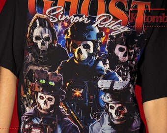 New Fresh Collection Siimhon Ghoost Rily Shirt/Sweatshirt, Video Game Character Graphic 90s Tee, Unisex Y2K Clothing, Limited Stock