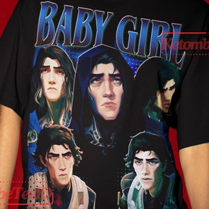 Neue, frische Kollektion Viktor Baby Girl Shirt / Sweatshirt, Videospiel-Charakter-Grafik 90er Jahre T-Shirt, Unisex Y2K Kleidung, begrenzte Lagerbestände