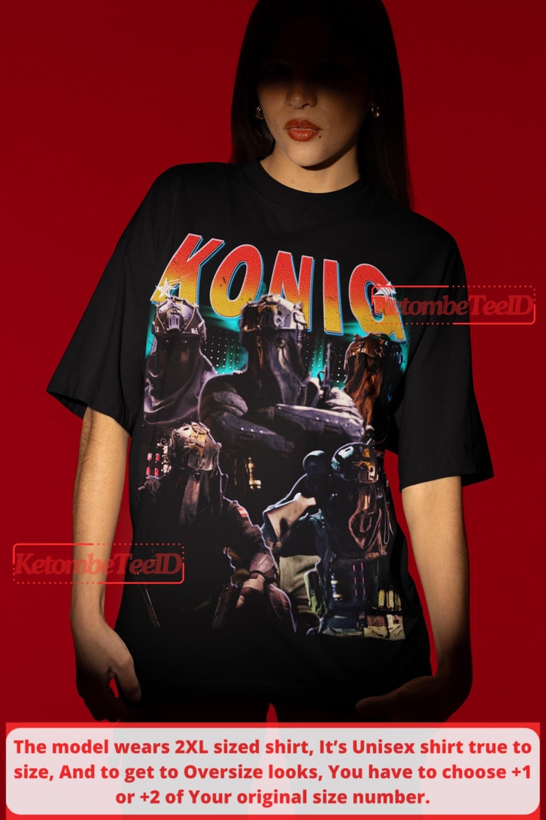 New Fresh Collection Konig T-Shirt/Sweatshirt, Video Game Character Graphic 90s Tee, Unisex Y2K Clothing, Limited Stock