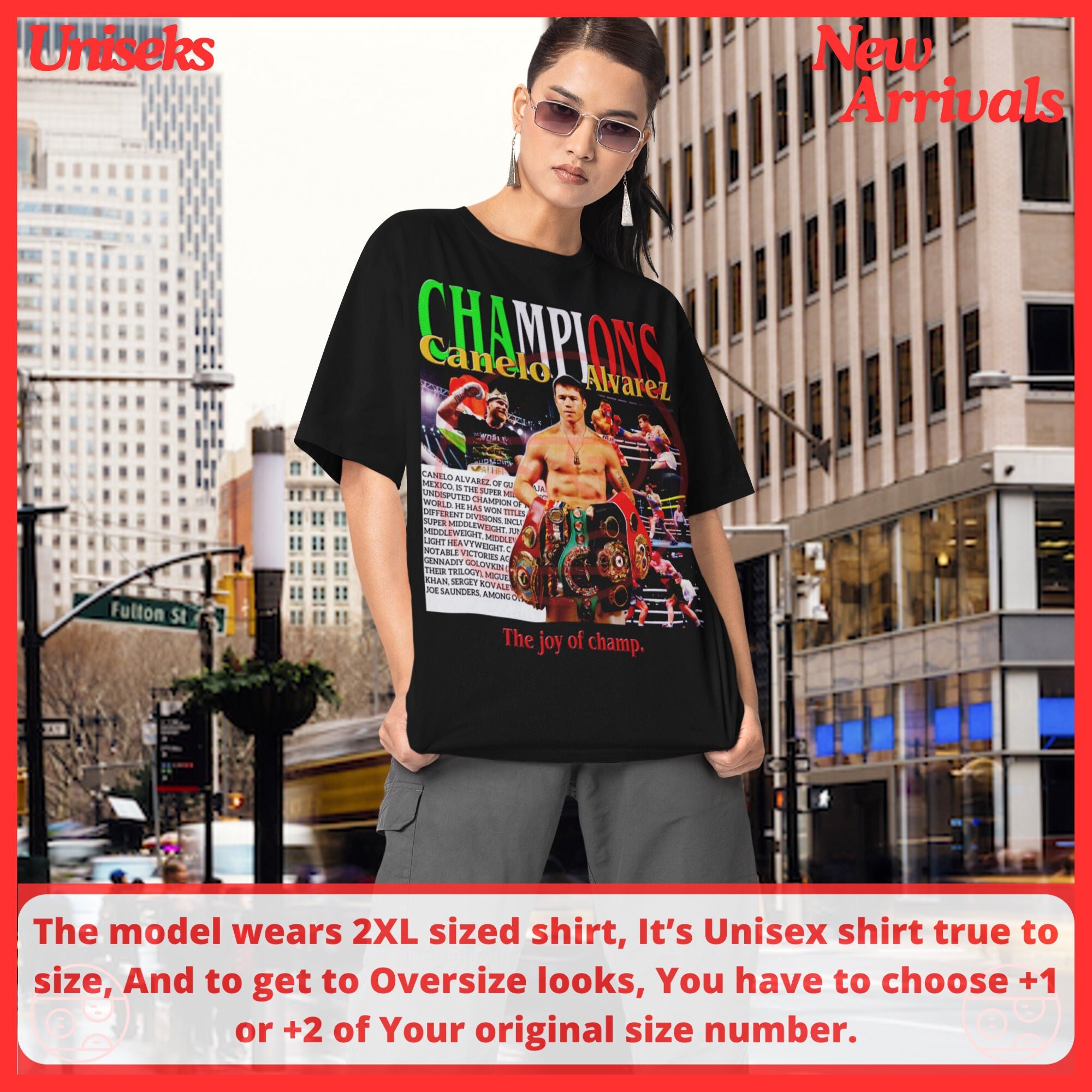 Canelo alvarez shirt - Etsy 日本