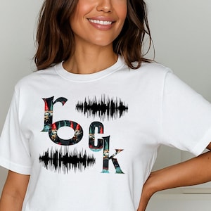 Rock Sound T-Shirt, Unisex Music Tee, Casual Gift, music tshirt, concert tshirt, Rock Lovers, Music Festivals