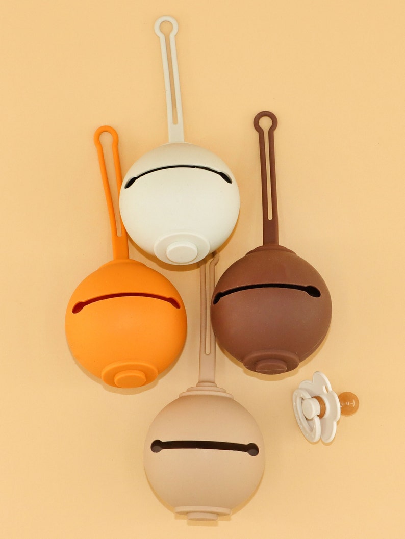 Silicone Pacifier Holder Case Etsy