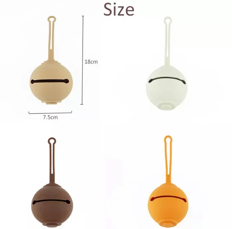 Silicone Pacifier Holder Case Etsy