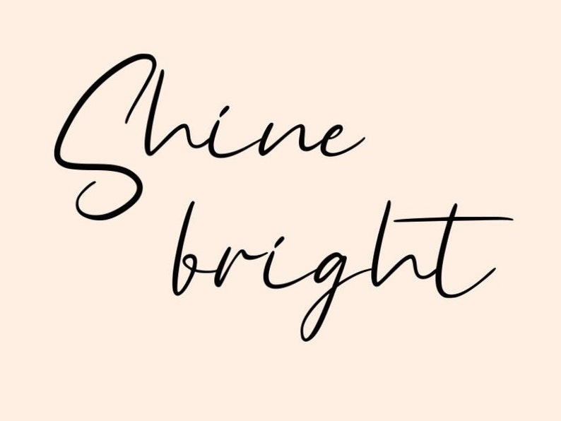 Shine bright Bild 1