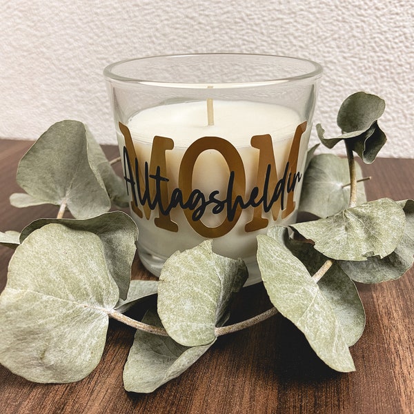 Personalized Candle | Desired text| Christmas present | Housewarming Gift | Santa present | gift best friend