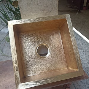 Exquisite Brass Sinks: Antique, Custom, Patina, Farmhouse, Bar, and Unlacquered Styles for Your Unique Kitchen Transformation on Etsy
