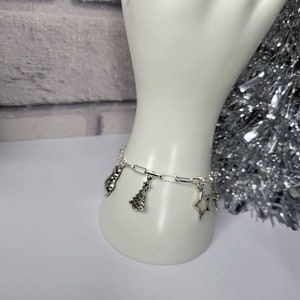 Christmas charm bracelet