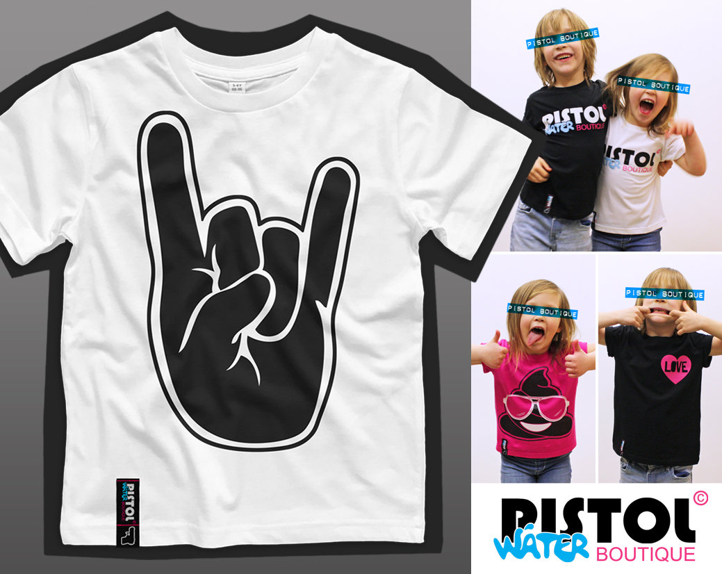 T-shirt Pistol Boutique Uomo – Nera Con Collo A V E Stampa Oro Sul Petto (Piume)