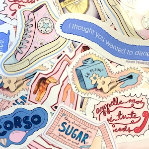 Call Me If You Get Lost - Tyler, The Creator Album Inspired Stickers (Pack of 8) | Hand Designed Waterproof Stickers for Laptop, Phone, etc.