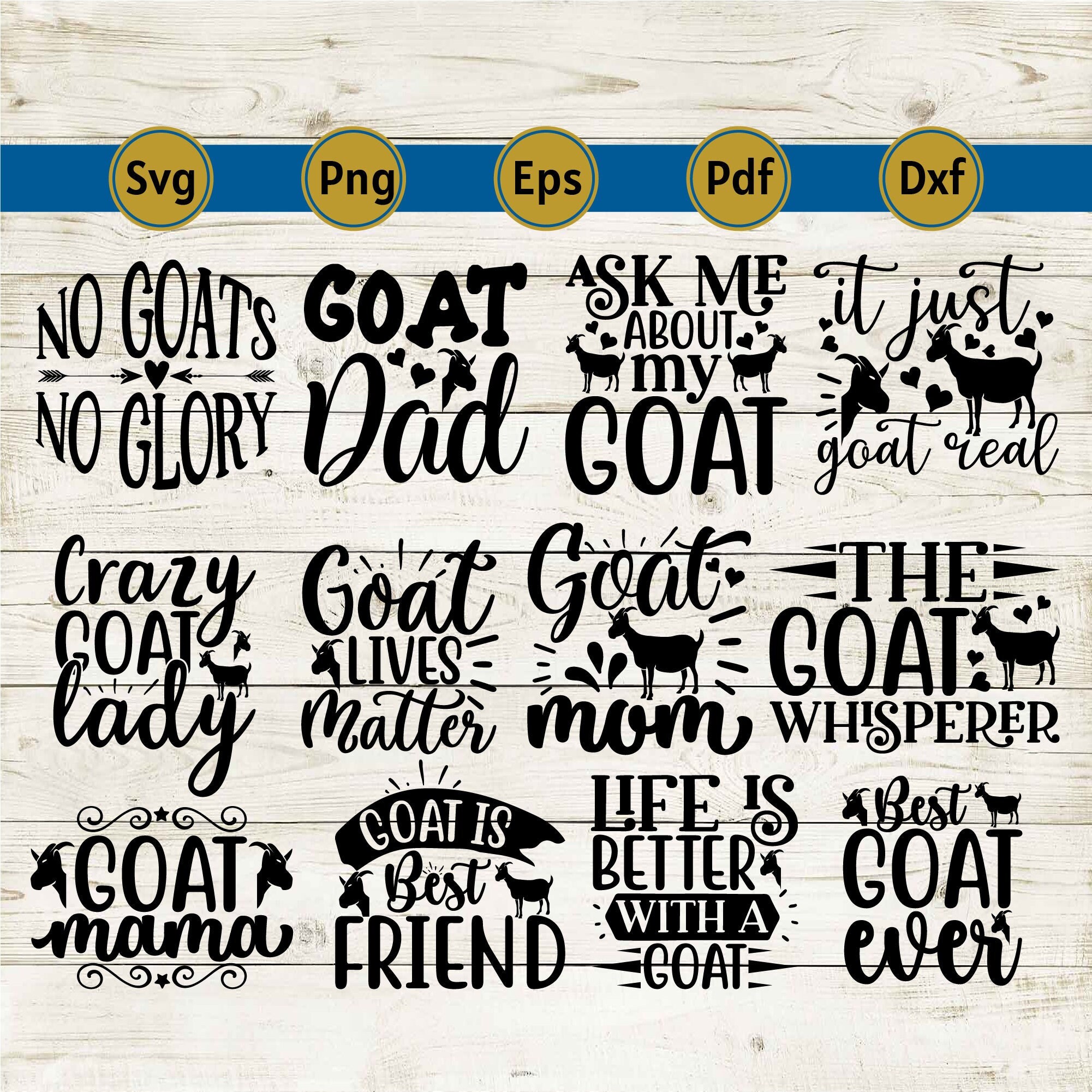 Goat Quotes Svggoat Svg Filegoat Momfarmlife Svggoat Etsy Australia