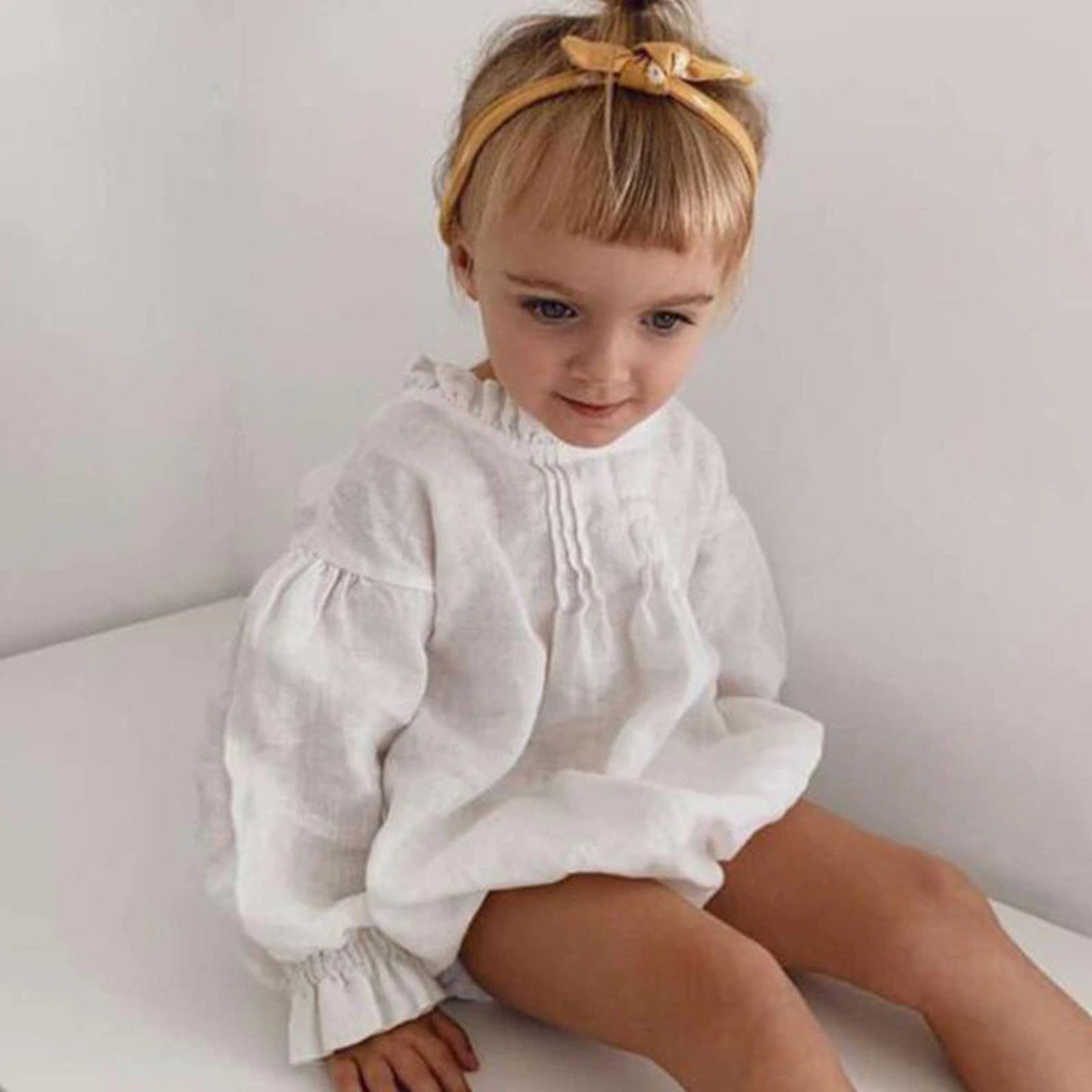 Baby Oversize Romper Long Sleeve Ruffles Romper Bodysuits Etsy