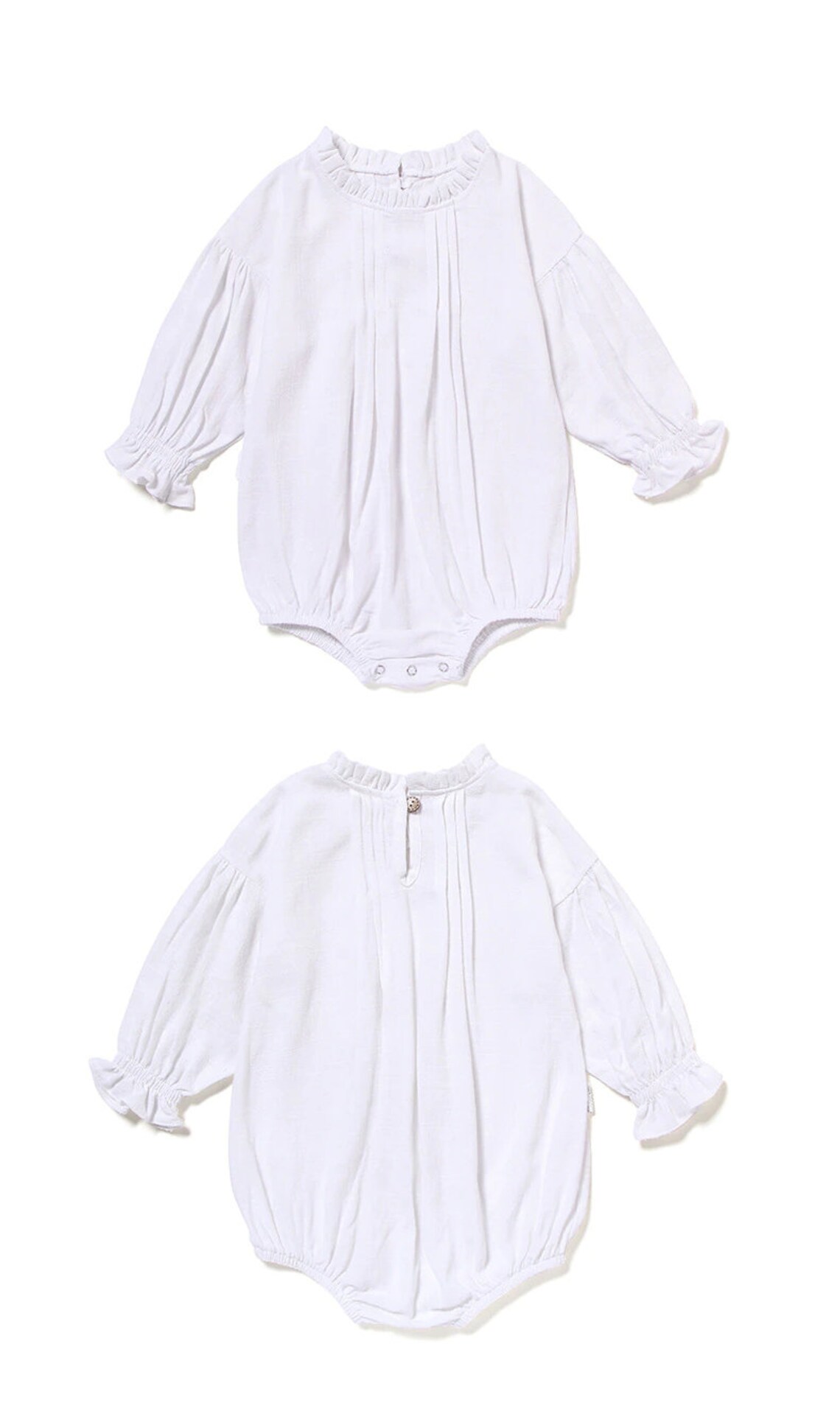 Baby Oversize Romper Long Sleeve Ruffles Romper Bodysuits Etsy