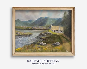 Irish Landscape Oil Painting Fine Art Print | Signed, Limited Edition | Artist Darragh Sheehan