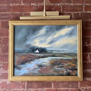 Monaincha Bog Ireland | Oil Painting Landscape Original | Irish Artist Darragh Sheehan