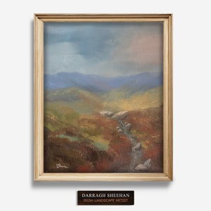 Irish Landscape Oil Painting Fine Art Original | Signed | Artist Darragh Sheehan