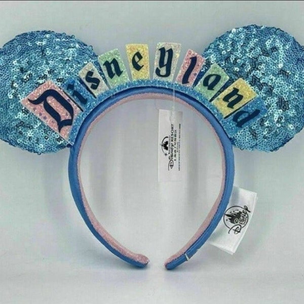 Disneyland Marquee Minnie inspired ears headband