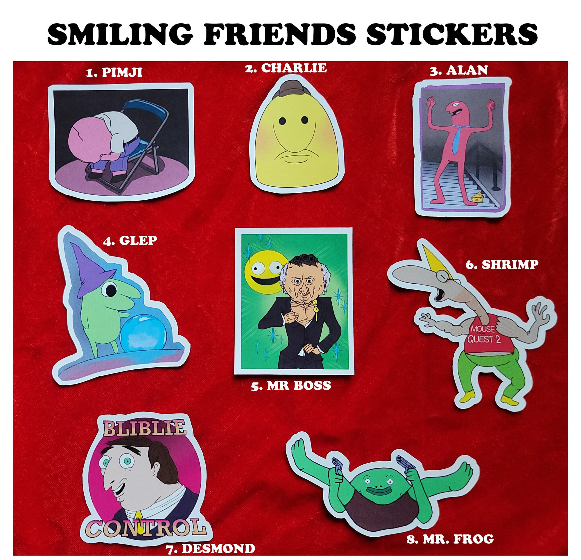 Mr. Sir Frog Stickers – Hollandaize Art