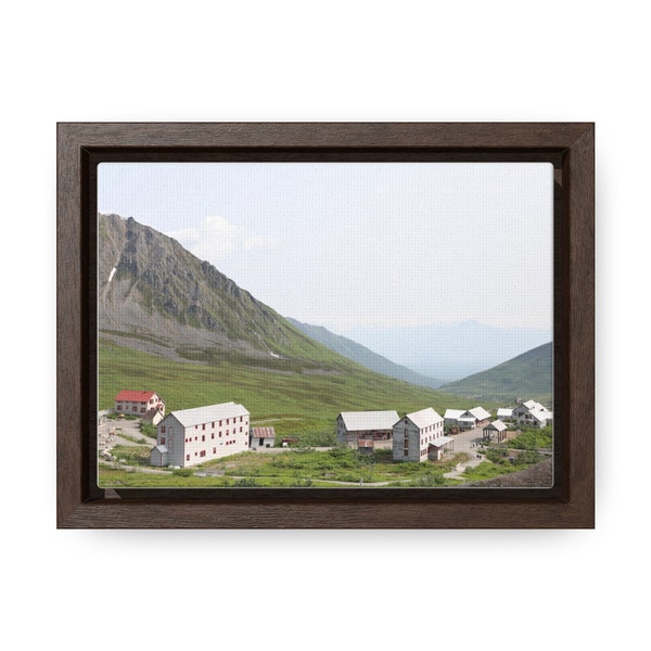 Alaska Mining Town Gallery Canvas Wraps, Horizontal Frame