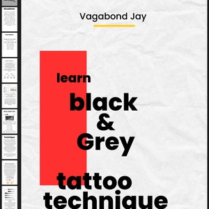 Learn Black and grey techniques vol.1