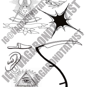Freemason brush set 2 for procreate
