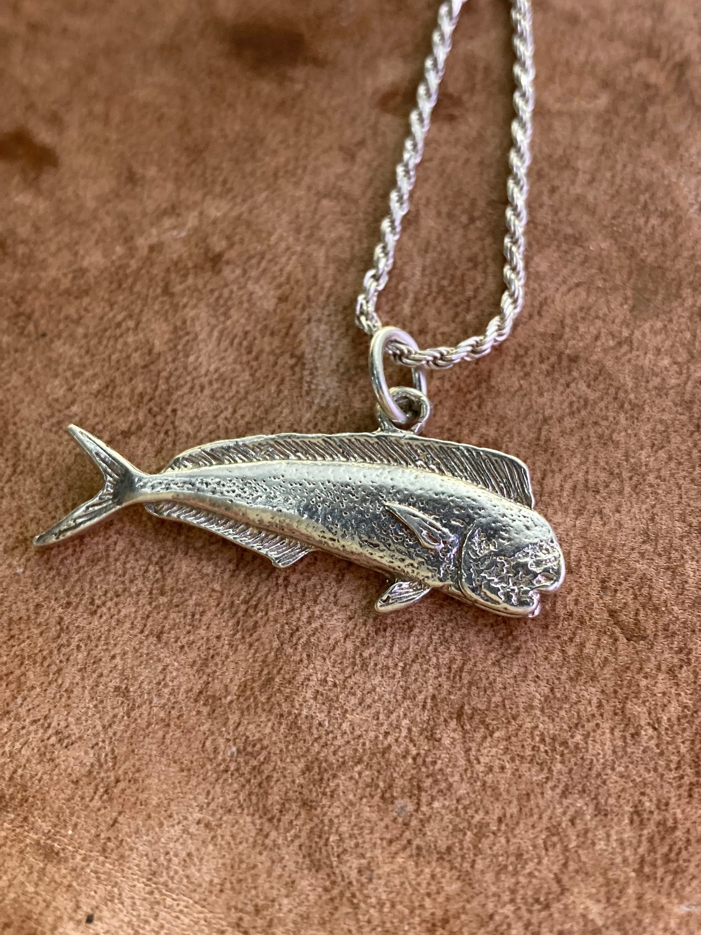 Mahi Mahi Pendant Sterling Silver | Etsy