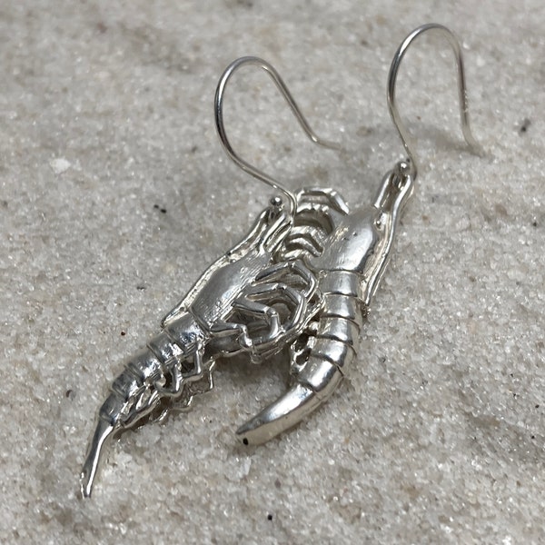 Shrimp Earrings Etsy