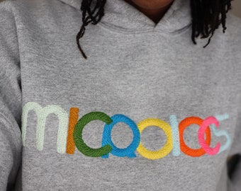 Sweat à capuche personnalisé en micro chenille - MICROLOC
