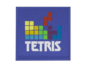 Parche termoadhesivo del videojuego Tetris